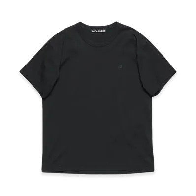 Acne Studios Regular Fit Crew Neck T-Shirt "Black"