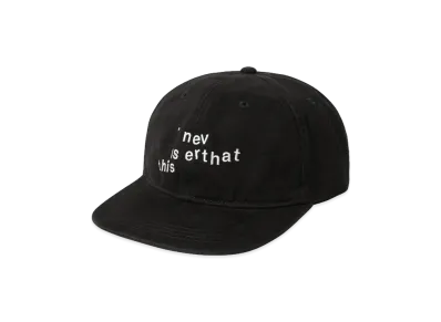 thisisneverthat Broken Logo Cap "Black"