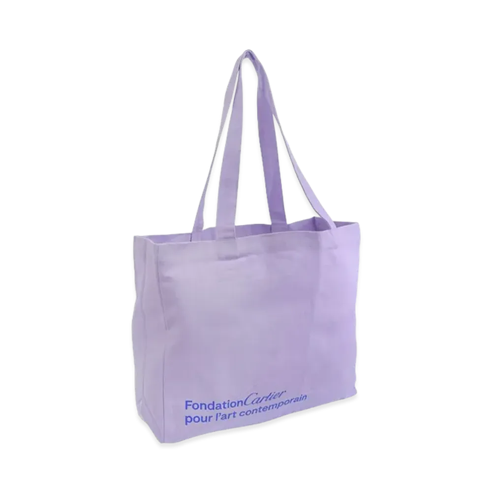 Cartier Women's Cotton Tote Bag "Purple"