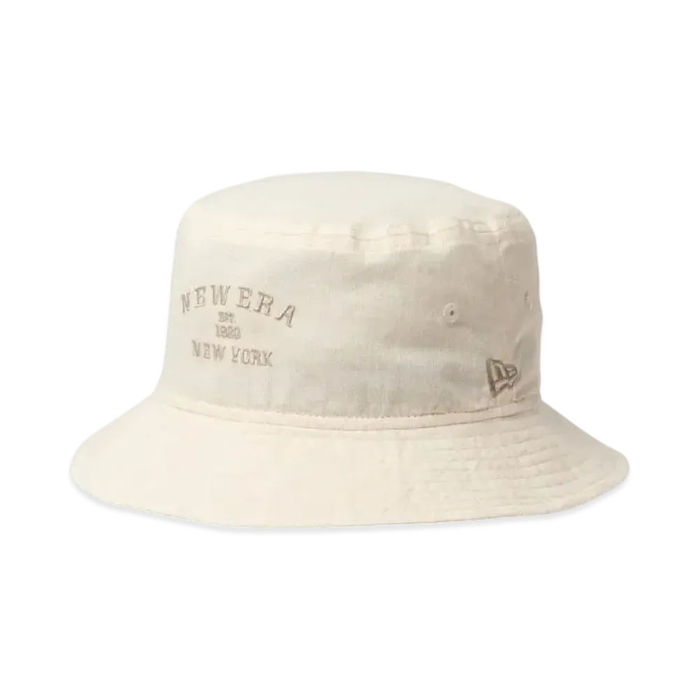 NEW ERA Golf Women's Bucket 01 Linen Dungaree "Ivory"