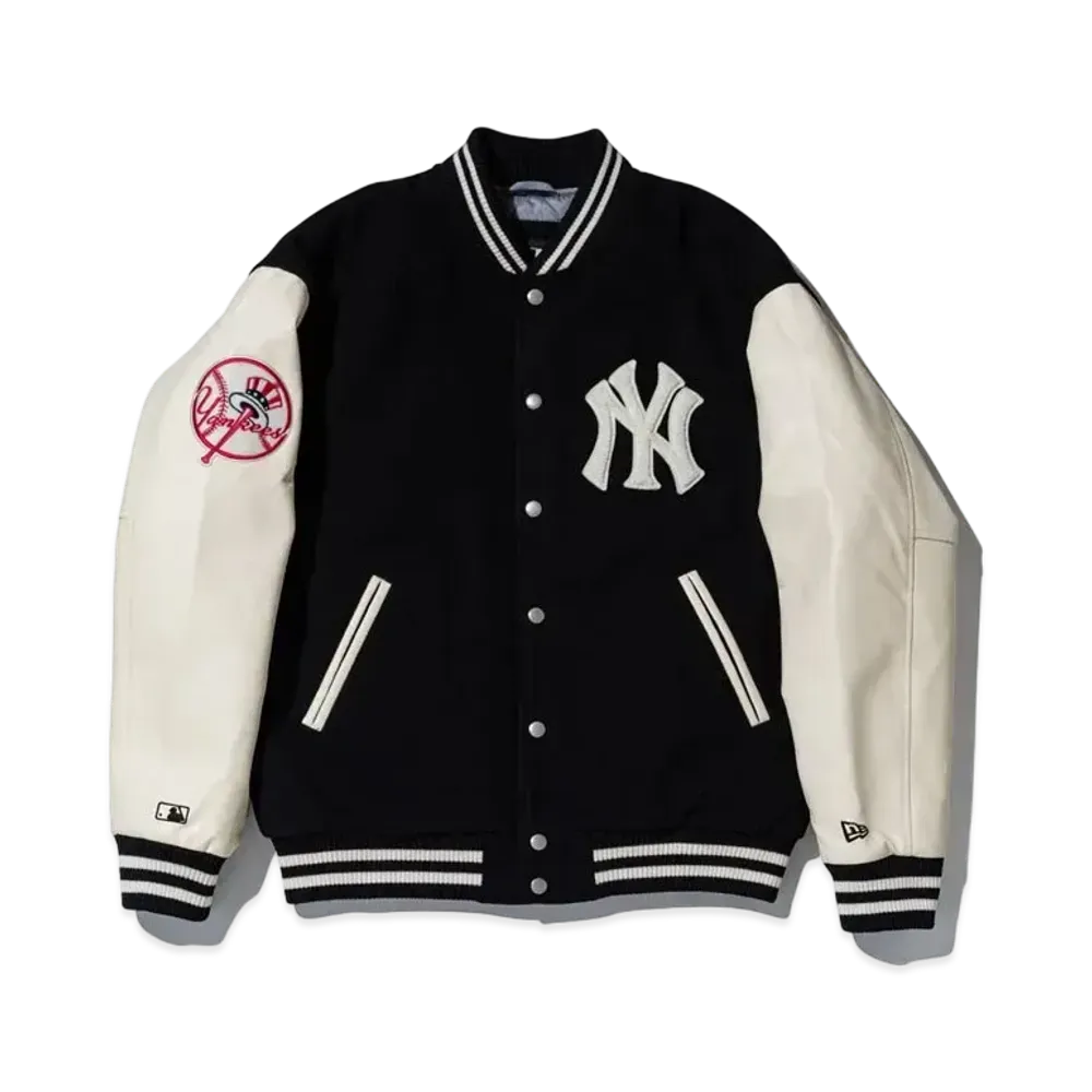 NEW ERA MLB Varsity Jacket New York Yankees "Black"