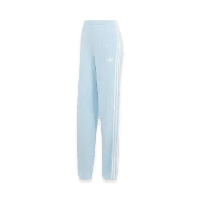 adidas Adiluna Season 2 x BLACKPINK JENNIE Women's Knit Loose Pants "Light Blue"