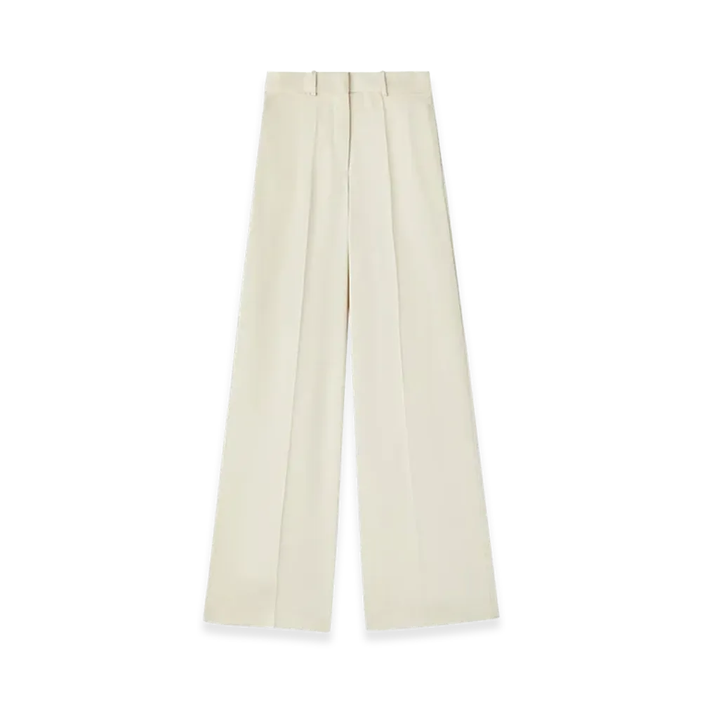 Jil Sander Women's Trousers "Ivory"