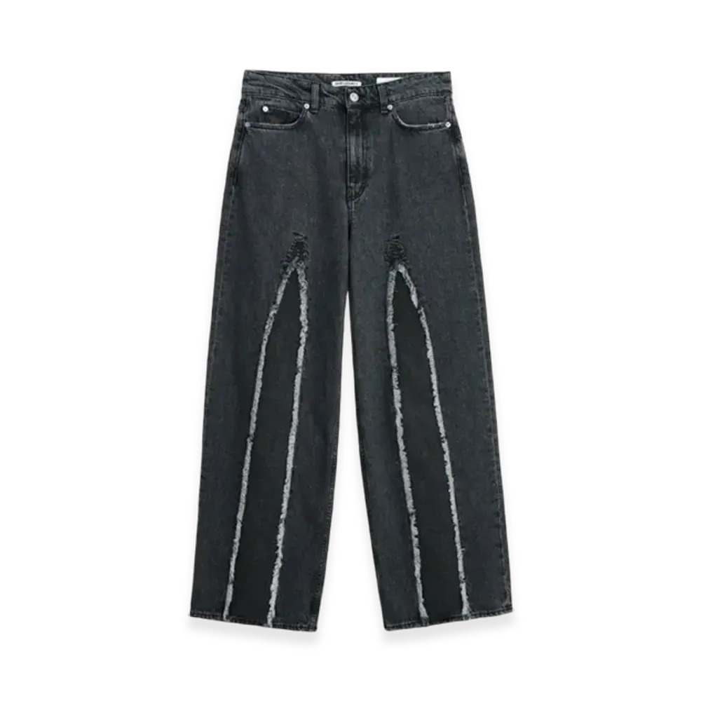 OUR LEGACY Women's Full Cut Slash "Denim Black"