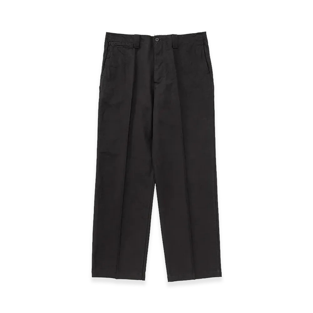 visvim Wide Chino Pants "Black"