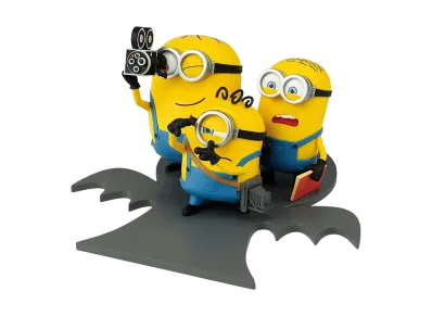 BANDAI "Ichiban Kuji" -Minions & Monsters- A Prize Minions Diorama Figure