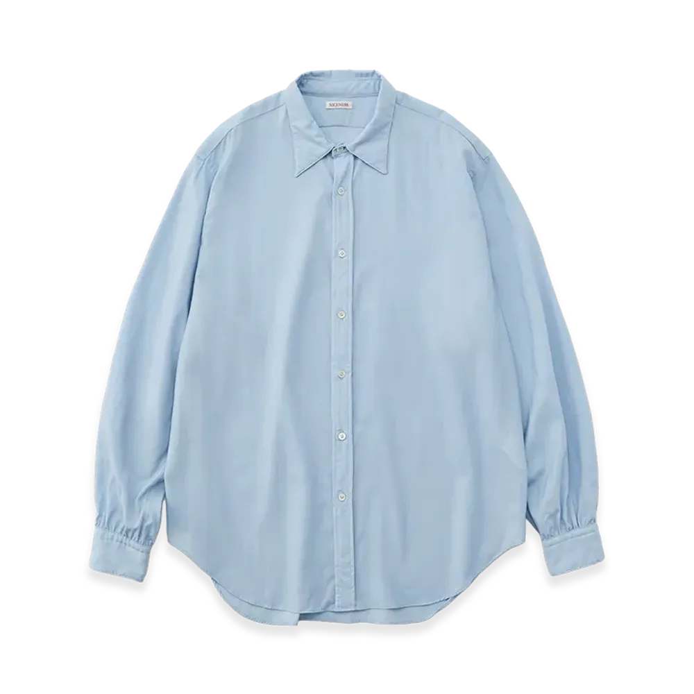 NICENESS E.Mansell Striped Cotton and Summer Wool "Blue"