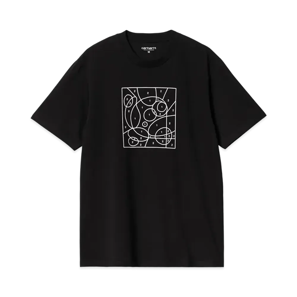 Carhartt WIP S/S By The Numbers T-Shirt "Black/White"