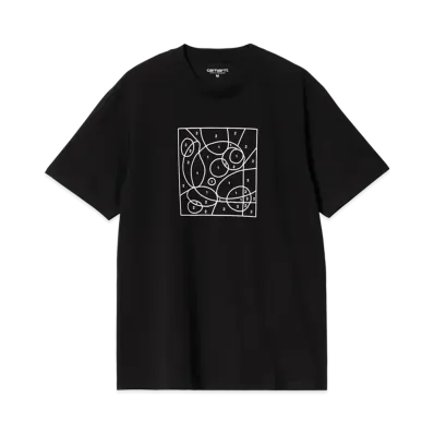 Carhartt WIP S/S By The Numbers T-Shirt "Black/White"