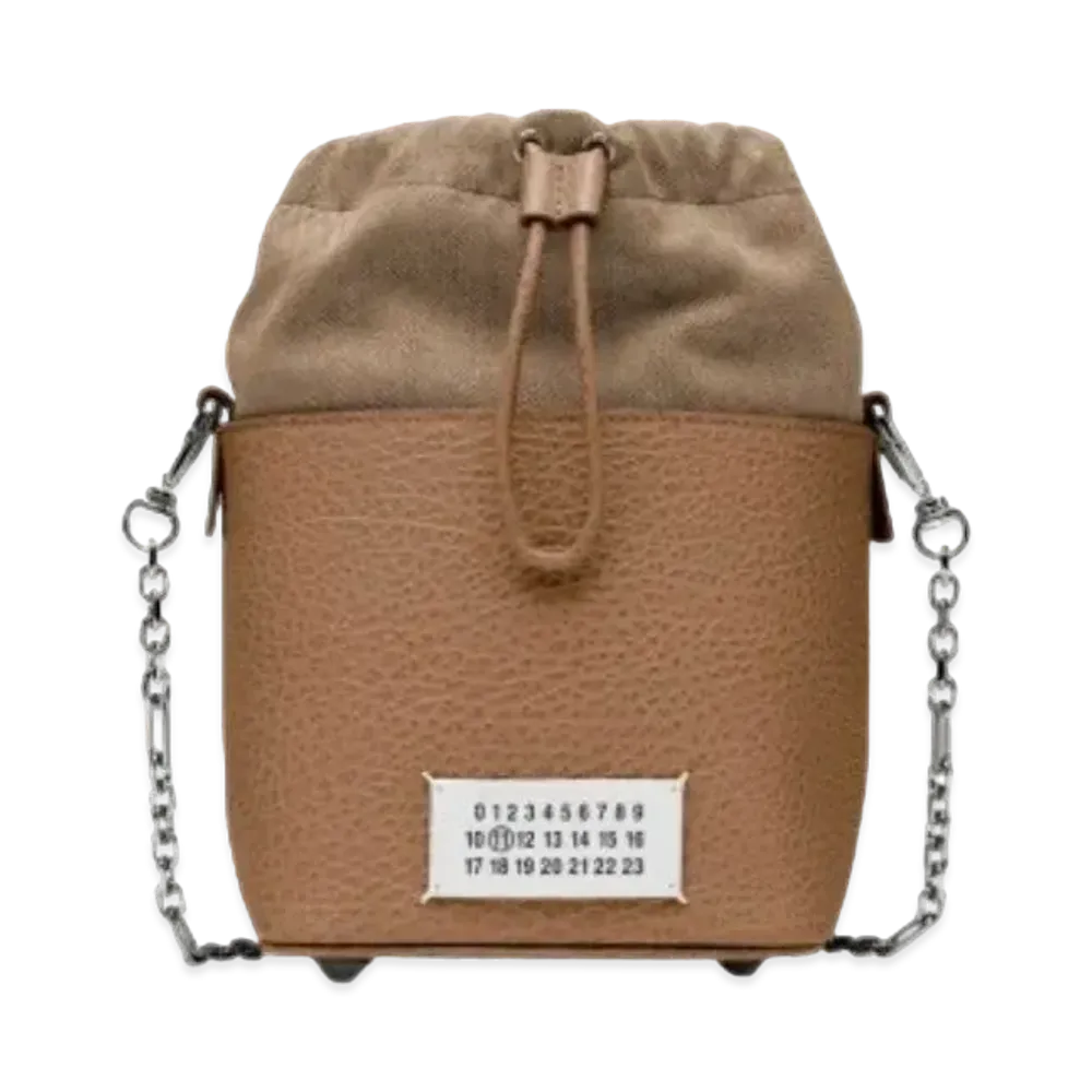 Maison Margiela 5AC Small Bucket Bag "Camel"