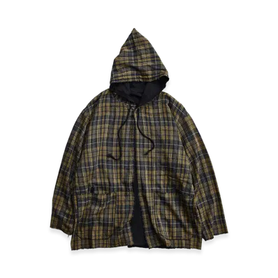 NICENESS Ravi Craft Stitch Reversible Coat "Black"