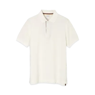 Paul Smith Artist Stripe Polo Shirt "White"
