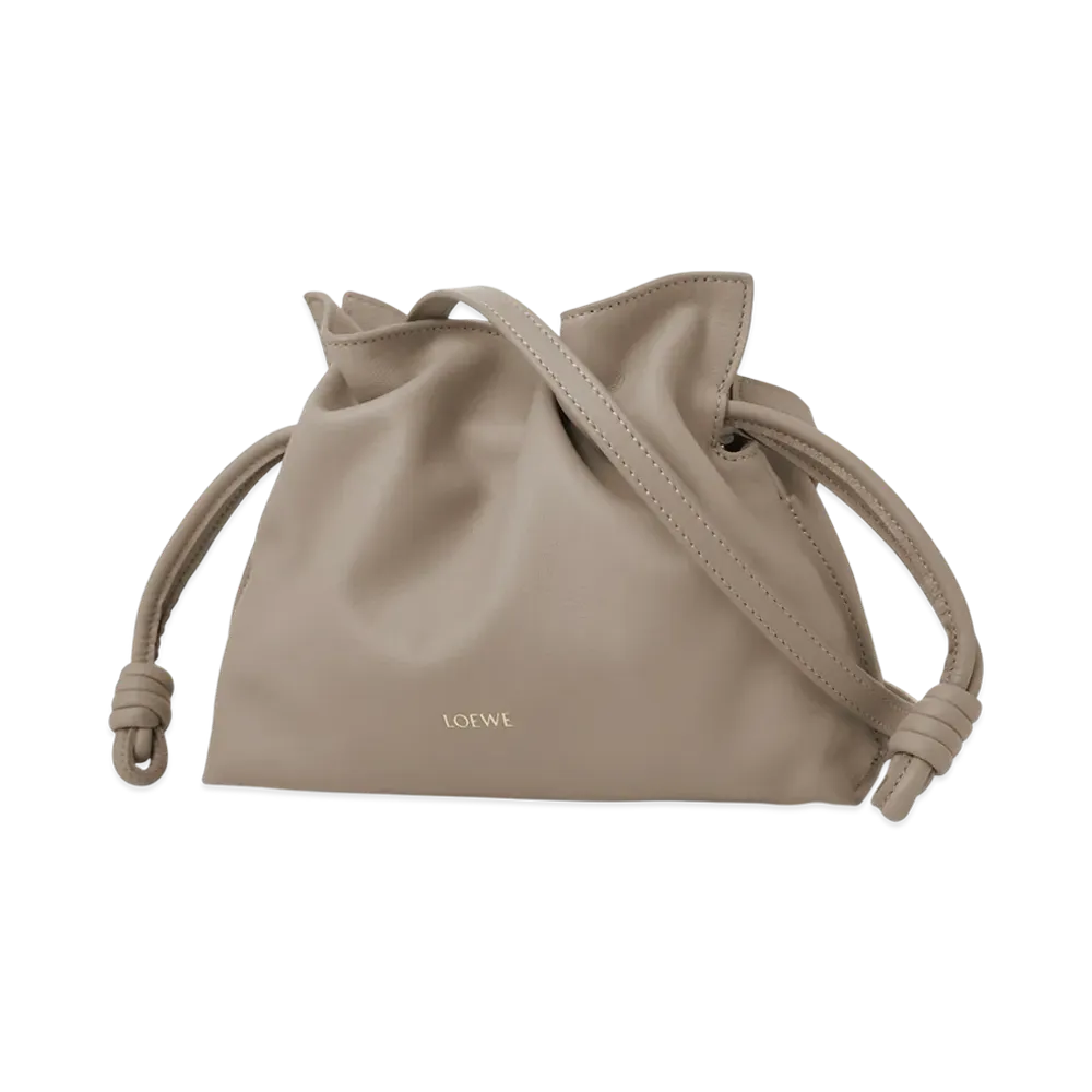LOEWE Flamenco Clutch Mini "Sand"