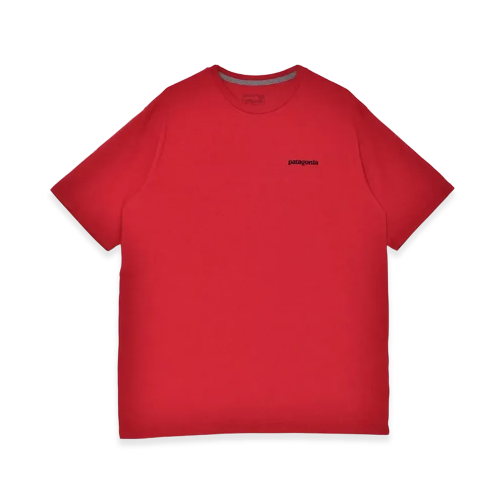 Patagonia P-6 Logo Responsibili T-Shirt "Amanita Red"