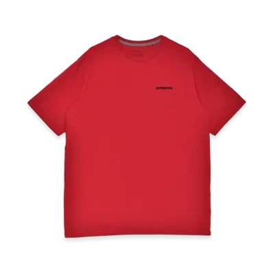 Patagonia P-6 Logo Responsibili T-Shirt "Amanita Red"