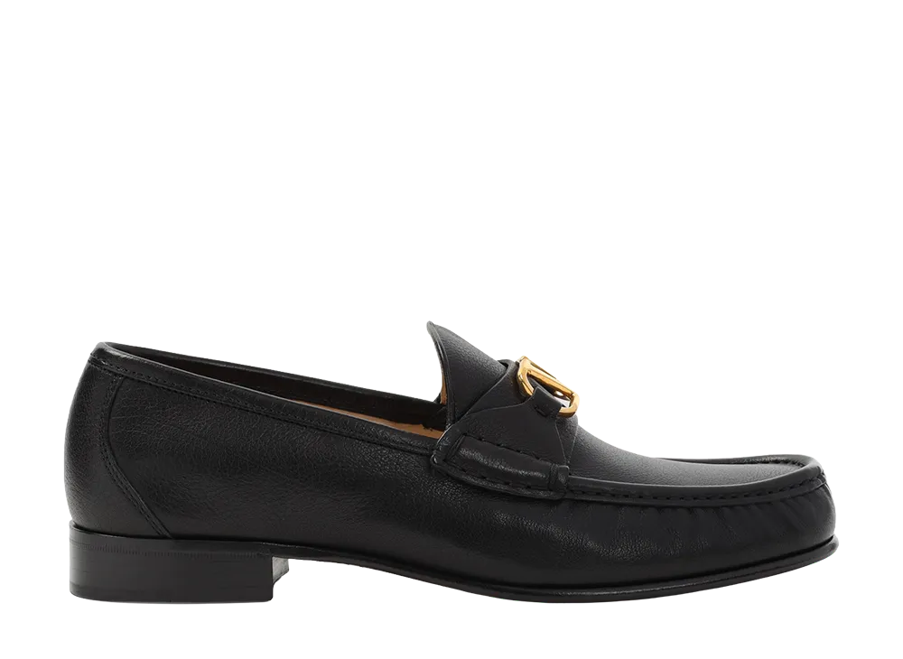 Valentino Garavani Vlogo Signature 20mm Loafers "Black"
