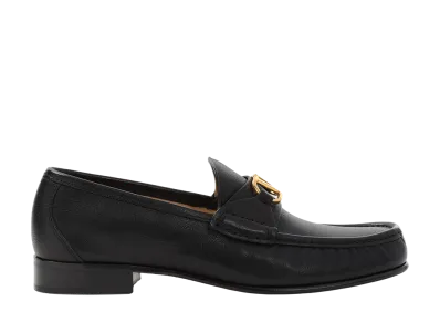 Valentino Garavani Vlogo Signature 20mm Loafers "Black"