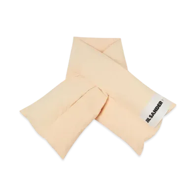 Jil Sander Down Scarf "English Rose"