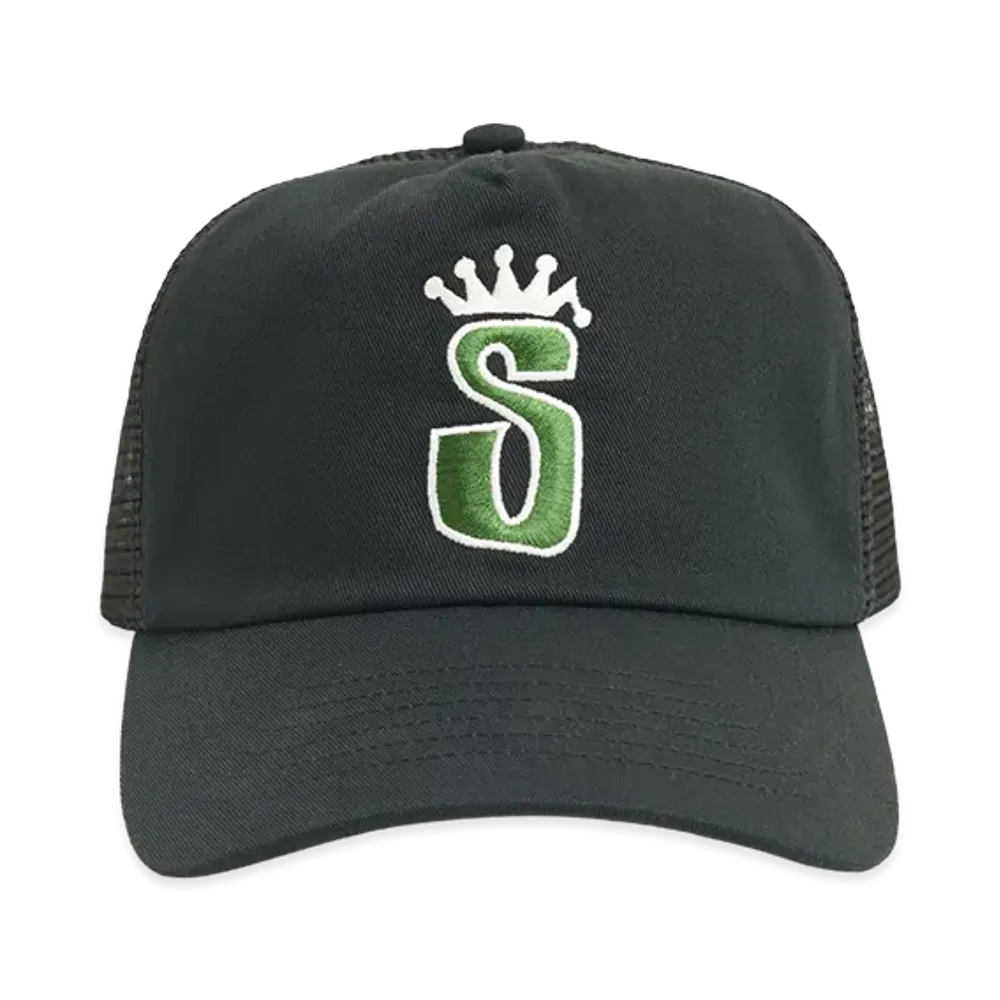 Stussy S Crown Trucker "Black"