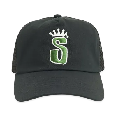 Stussy S Crown Trucker "Black"