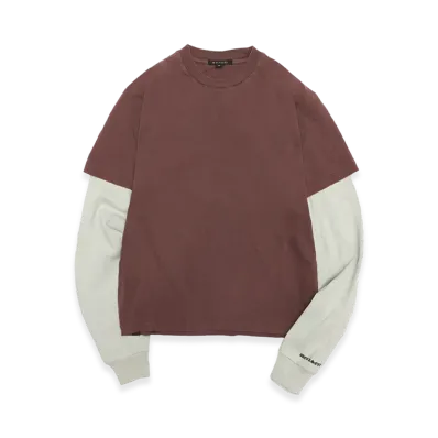WORKSOUT x Beach Brains Aoyama Exclusive L/S Tee "Red"