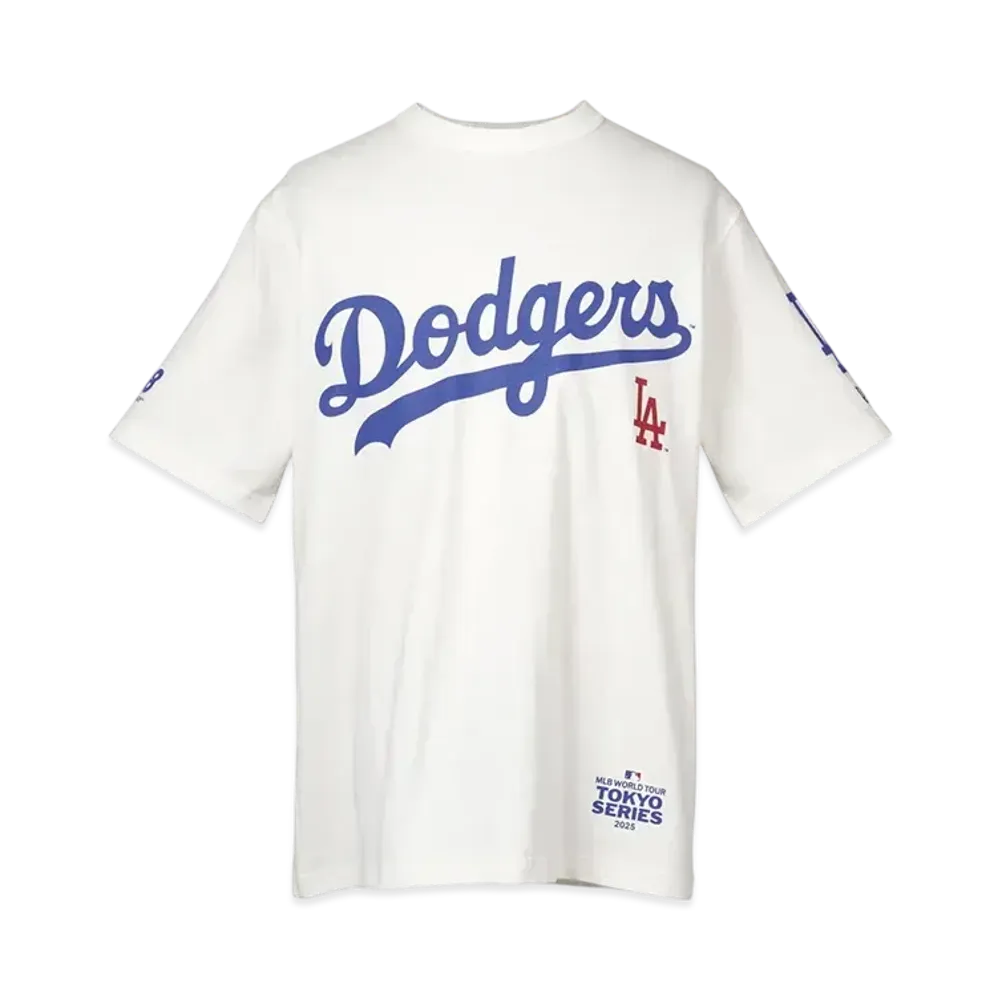 GR8 x MLB Tokyo Series Dodgers T-Shirt "White"