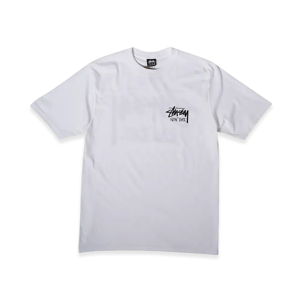 Stussy Stock New York Tee "White"