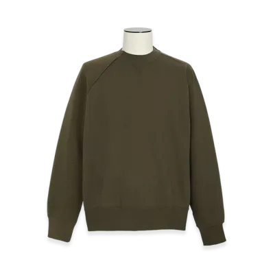 sacai Sponge Sweat Pullover "Khaki/Brown"