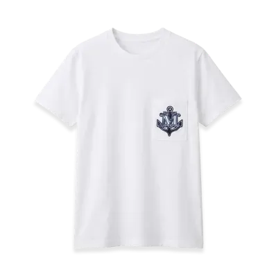 Max Mara Women's Acacia T-Shirt "White/Blue"