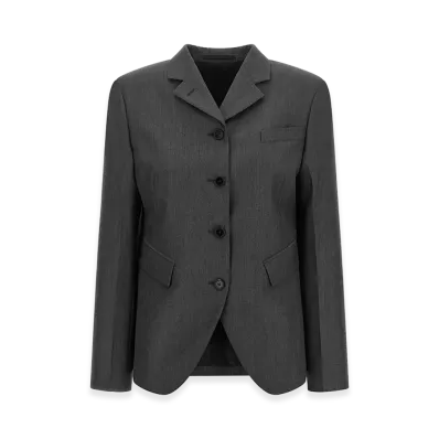 Jil Sander Women's Single-Breasted Blazer "Gray"