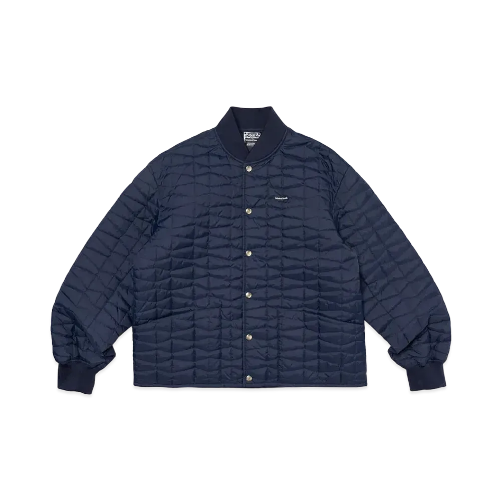 Wasted Youth Quilt Puff Jacket "Navy" / VERDY