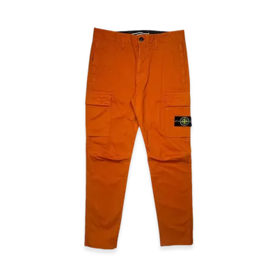 Stone Island 30410 Supima Cotton Cargo Pants - 23SS "Sienna Brown"