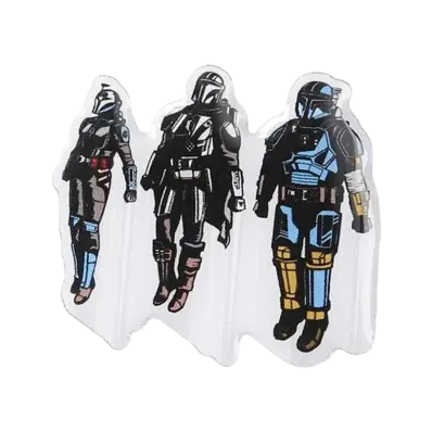 WIND AND SEA The Mandalorian WDS Pin Badge (G) "ONE"