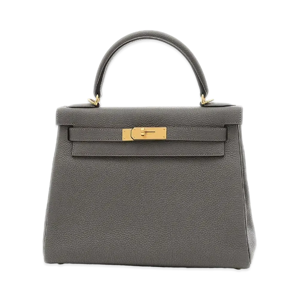 Hermes Kelly Sellier "Etain/Gold"