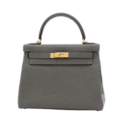 Hermes Kelly Sellier "Etain/Gold"