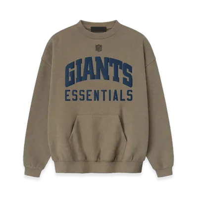 FEAR OF GOD ESSENTIALS Giants Sport Crewneck "Homestead Heather"