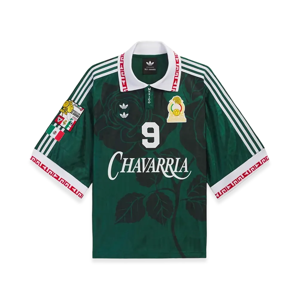 adidas x Willy Chavarria Soccer Jersey "Collegiate Green"
