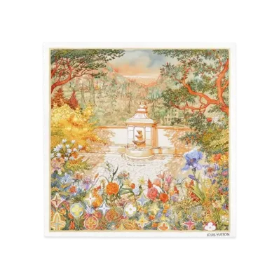 Louis Vuitton Parfums De Mediterranee Square 90 "Beige"