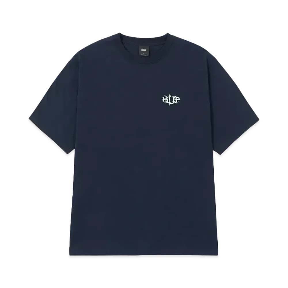 HUF Summer 24 Jazzy Grooves EMB T-Shirt "Navy"