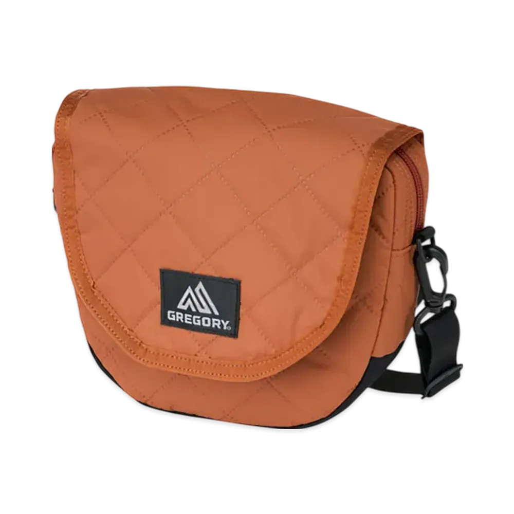 GREGORY Rough Shoulder "Brown Quilted"
