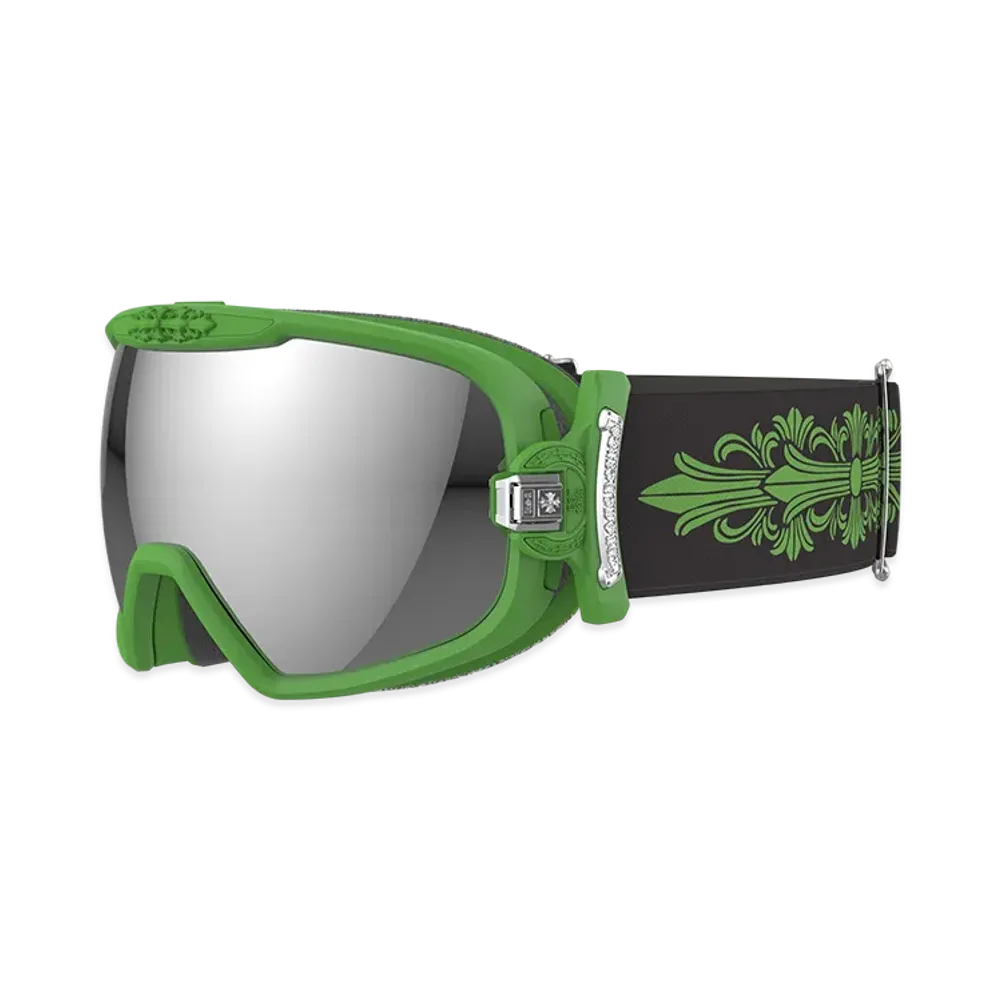 Chrome Hearts Snow Goggles "Neon Green"