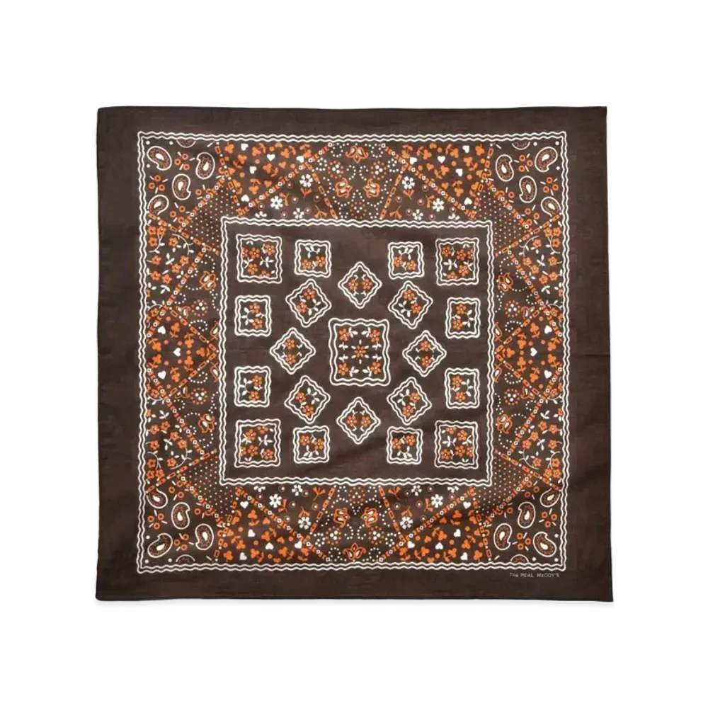 THE REAL McCOY'S Bandanna 'Cookie' "Brown"