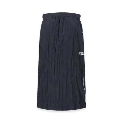 BALENCIAGA Women's Logo Midi Dress "Black"