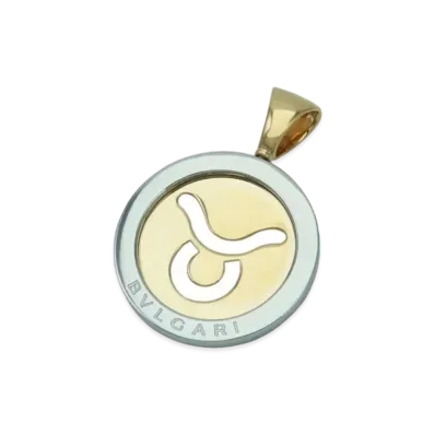 BVLGARI Tondo Taurus Pendant Top "Yellow Gold"