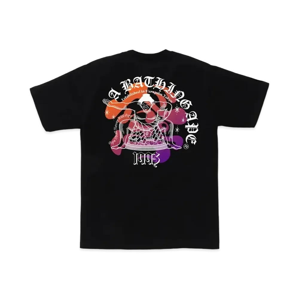 A BATHING APE Japan Culture Sumo Tee "Black"