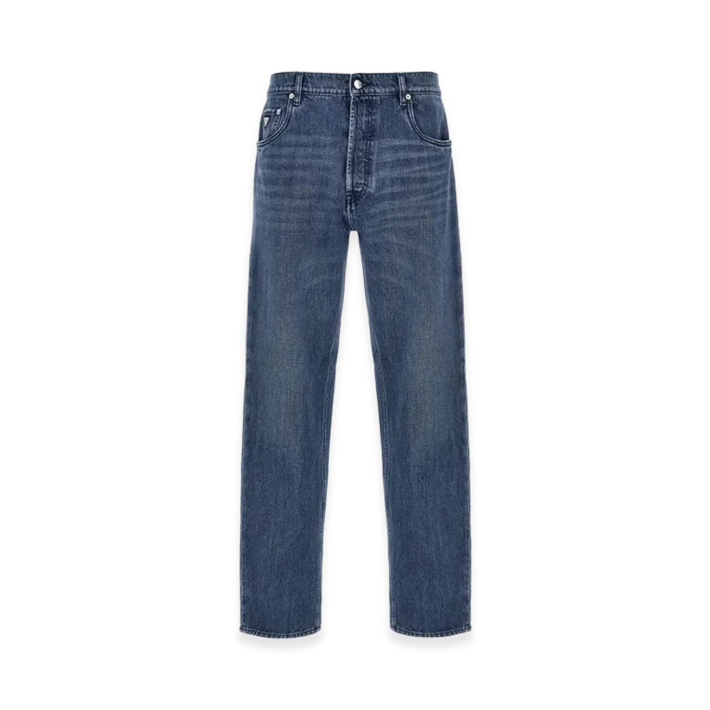 PRADA Triangle Logo Jeans "Blue"