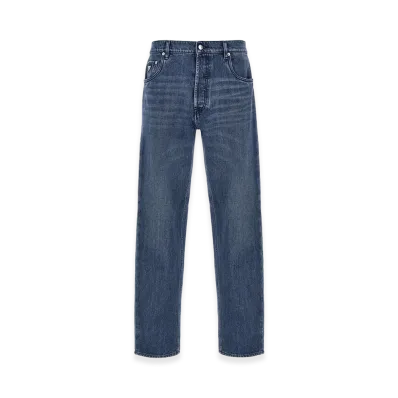 PRADA Triangle Logo Jeans "Blue"