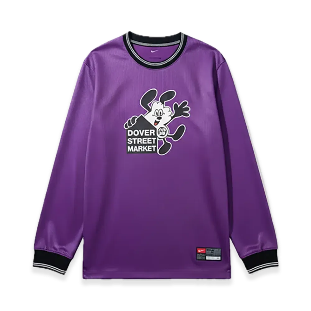 Dover Street Market x VERDY x Nike Vick Vintage L/S Jersey "Purple"