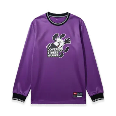 Dover Street Market x VERDY x Nike Vick Vintage L/S Jersey "Purple"