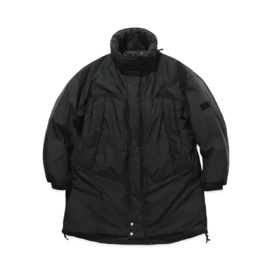 WILD THINGS x nonnative Explorer Puff Coat Monster Parka Nylon Taffeta Gore-Tex Windstopper 2L "Black"